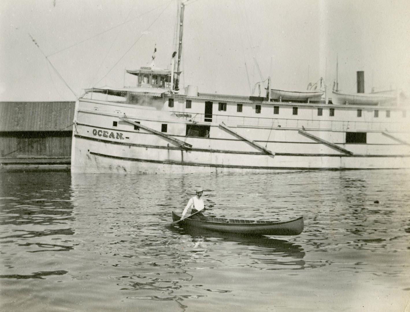 Ocean, steamer