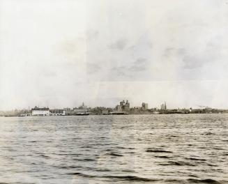 Toronto Harbour 1926, view looking north east