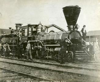 Grand Trunk Railway, steam engine 'Trevithic', no