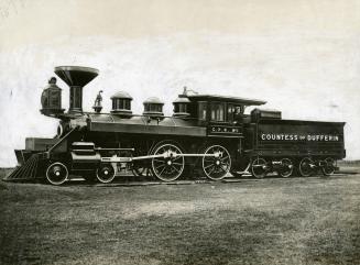 Canadian Pacific Railway, steam engine 'Countess of Dufferin', no