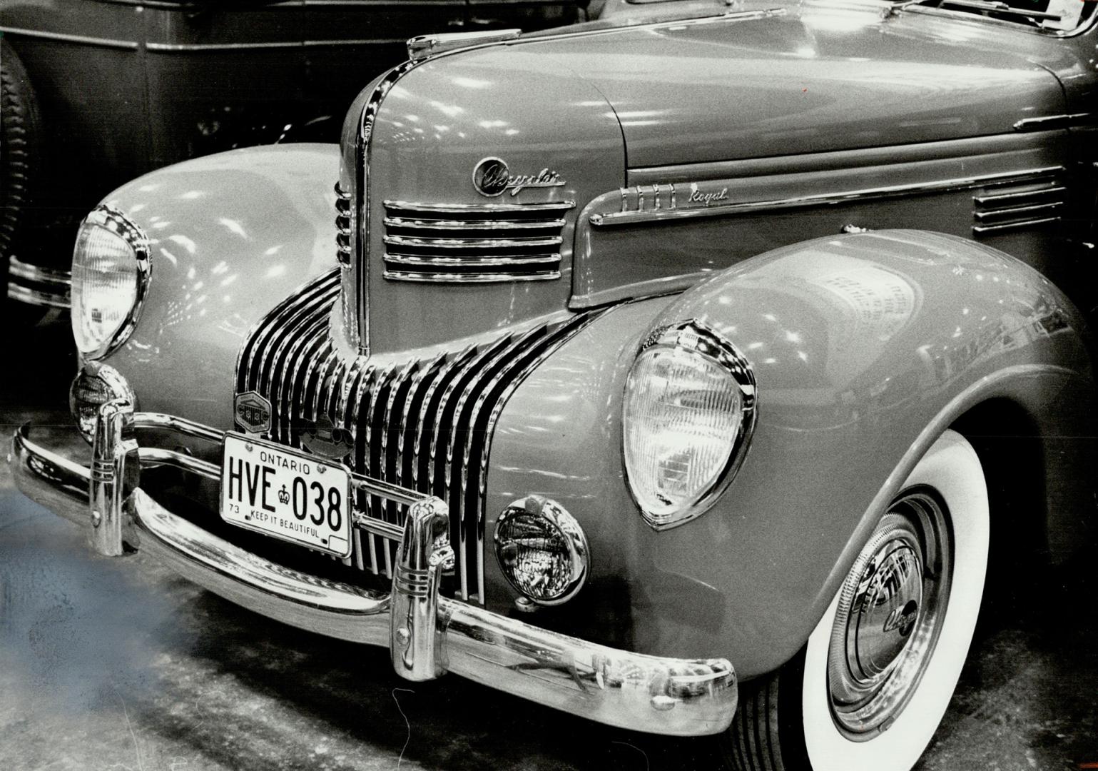 Down Memory Lane, this was just about last of fully chromed Chrysler front ends before civilian car production stopped during World War II. One of the(...)