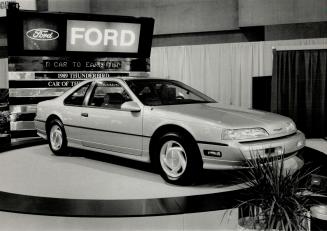 Ford's sleek new Thunderbild - Super Coupe above - was runnerup in two Automobile Journalists Association of Canada award categories earlier this week