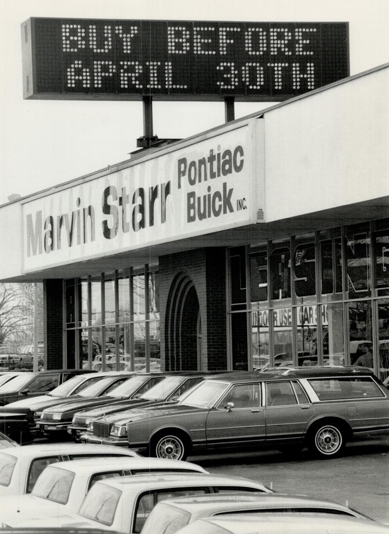 Increase in sales tax may speed auto sales