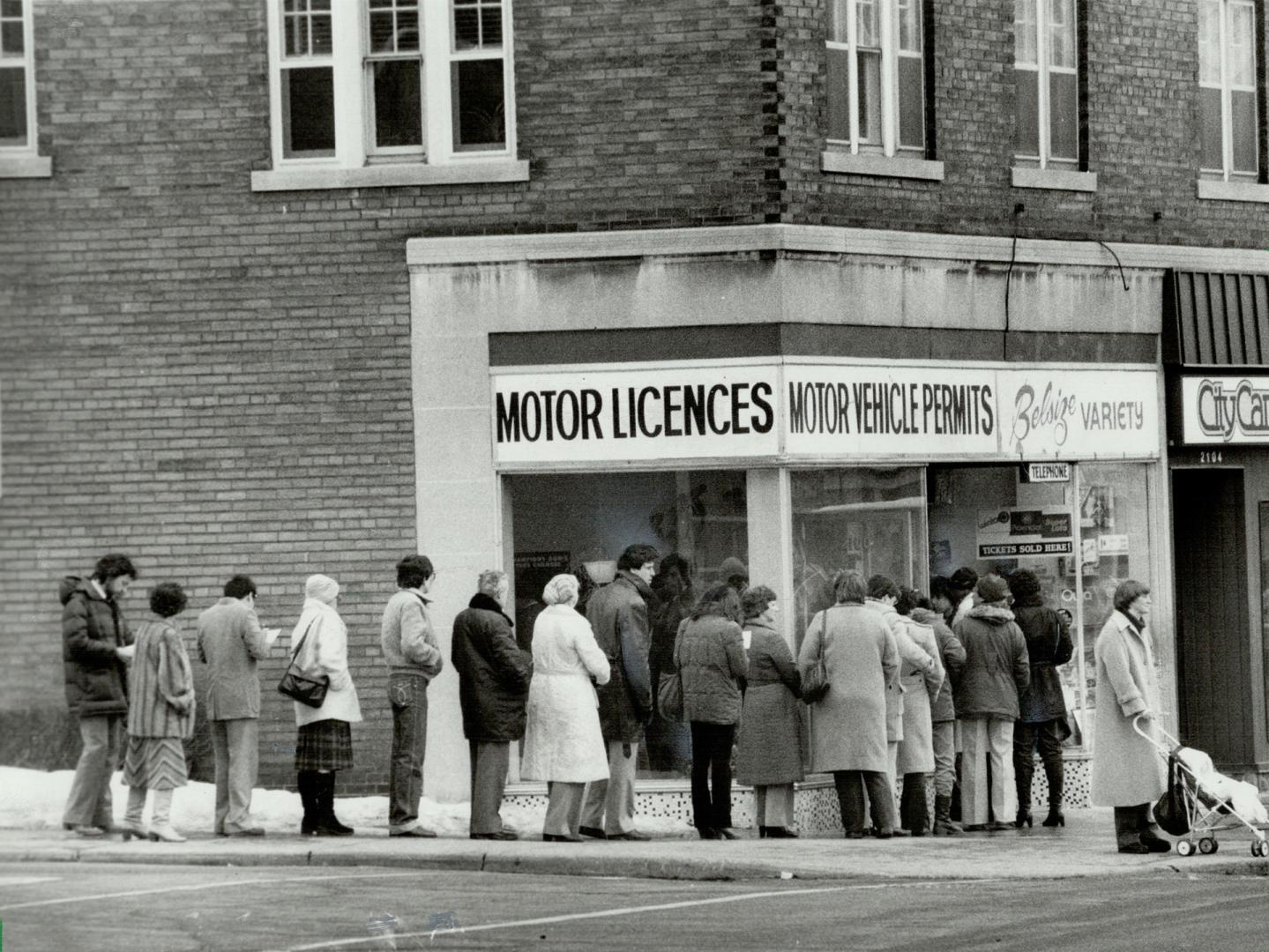 Nothing but line-ups left