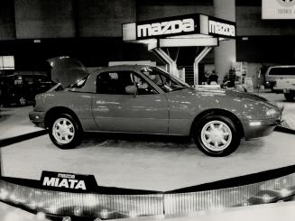 Winter anyone? Optional hard top on Mazda's Miata is offered in any color as long as you pick red