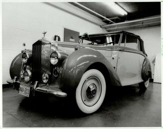 1949 Bentley converted into Rolls Royce