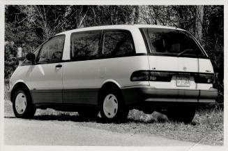 Clean Machiine: The flush-mounted panels of metal and glass and aeroform bumpers and wheels, provide a surprising side benefit: The Previa is delightfully easy to wash