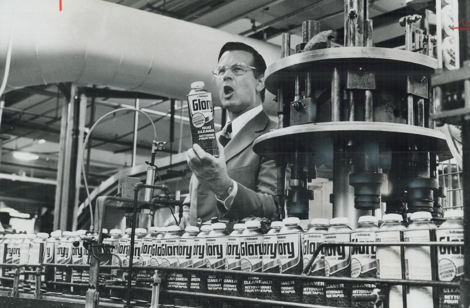 A Halt in use of Freon as a propellant in aerosol cans was announced by F