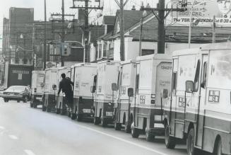 Michael Warren: For almost four years, he avoided national strikes like that which idled these trucks in 1978