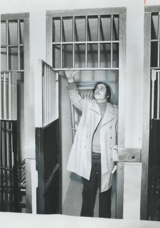 Cells in the Toronto (Don) Jail were examined by Star reporter Steve Handelman after a prisoner hanged himself
