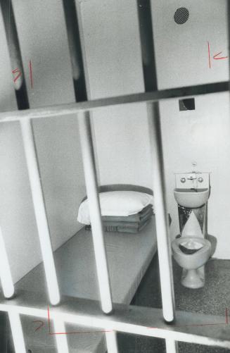 Cell in which 16-year-old Meredith Coleman was incarcerated is in Toronto Jail, the only place a judge can remand in custody those over 16 and under 18. There are options for those under 16