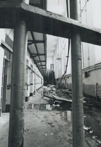 Destruction to Kingston Penitentiary, Canada's toughest penitentiary, was nothing compared to the pandemonium inside where desperate convicts fought each other for control