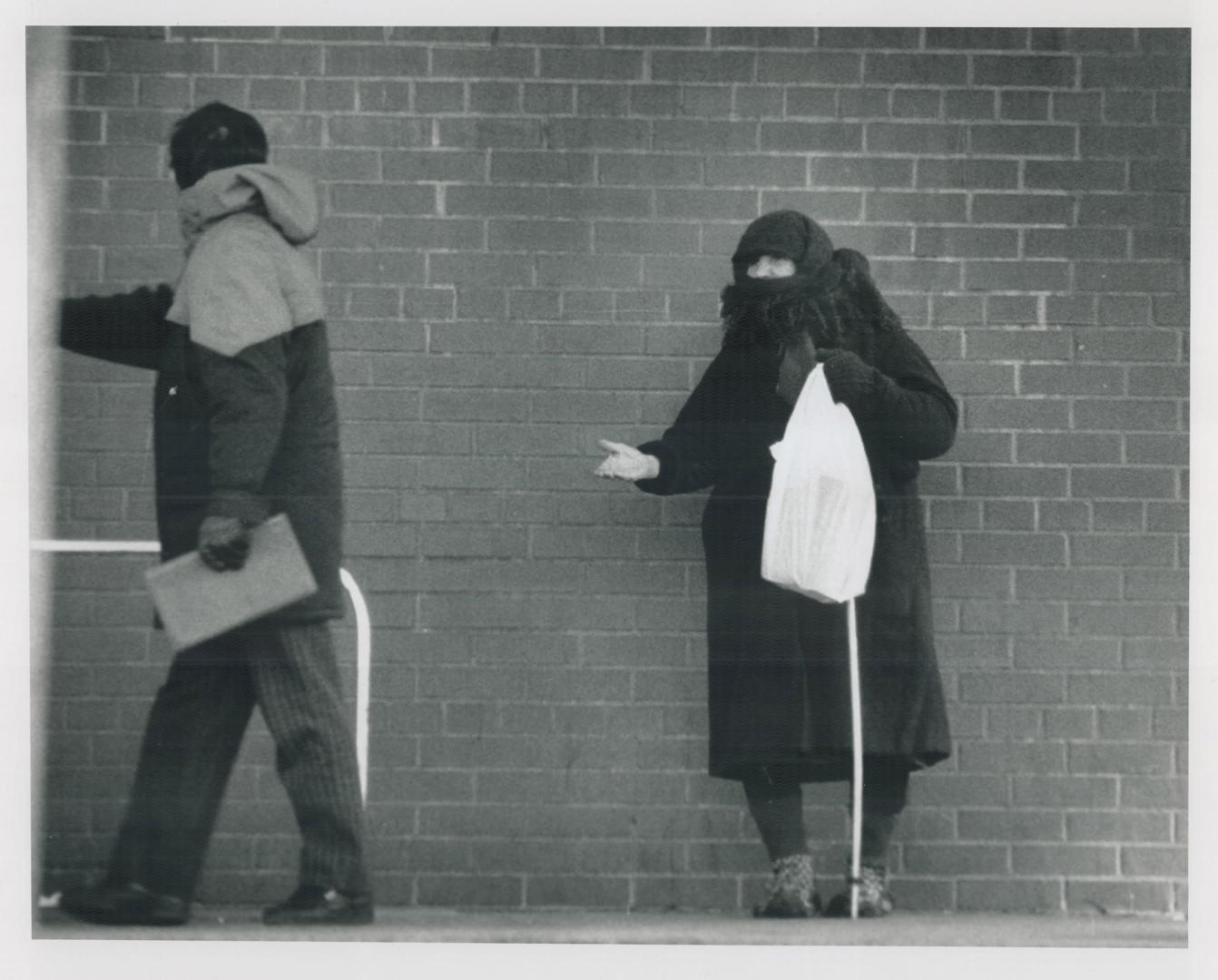 The Problem of Panhandling, After two years of recession, panhandlers are showing up in growing numbers on the streets of Canada's major cities
