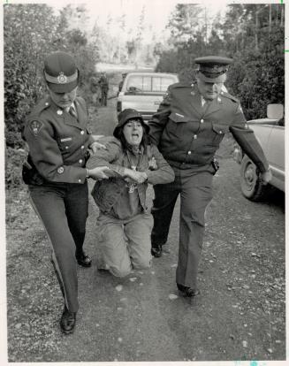 Under arrest