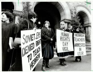 Soviet protest