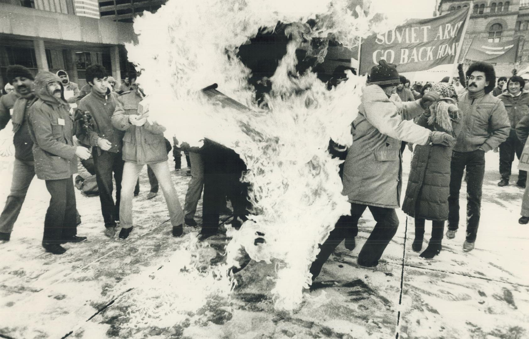 Soviet protest