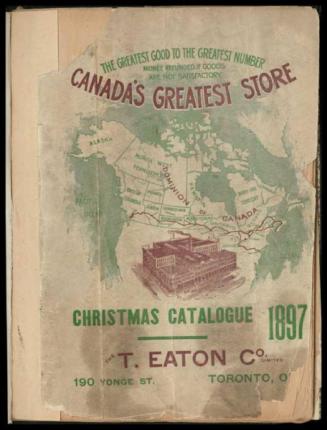 Eaton's Christmas catalogue, 1897 (Toronto)