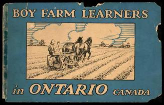 Boy farm learners in Ontario, Canada