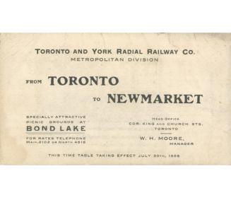 Toronto and York Radial Railway Company