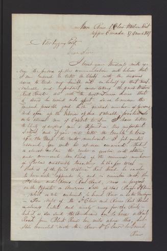 Letter to James Newbigging from Thomas Sutherland, 17 Mar