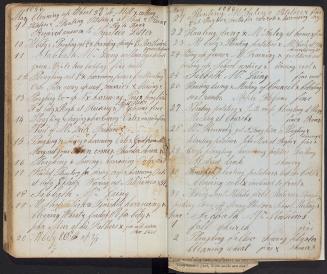 William Clark Jr. Diary 1855-63