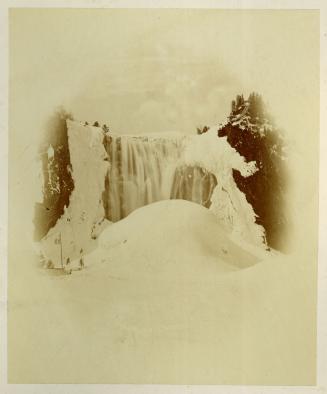 Ice Cave at Montmorency Falls