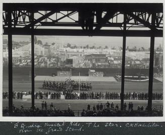 B Squadron Musical Ride. The Star, Canadian National Exhibition. From the Grand Stand