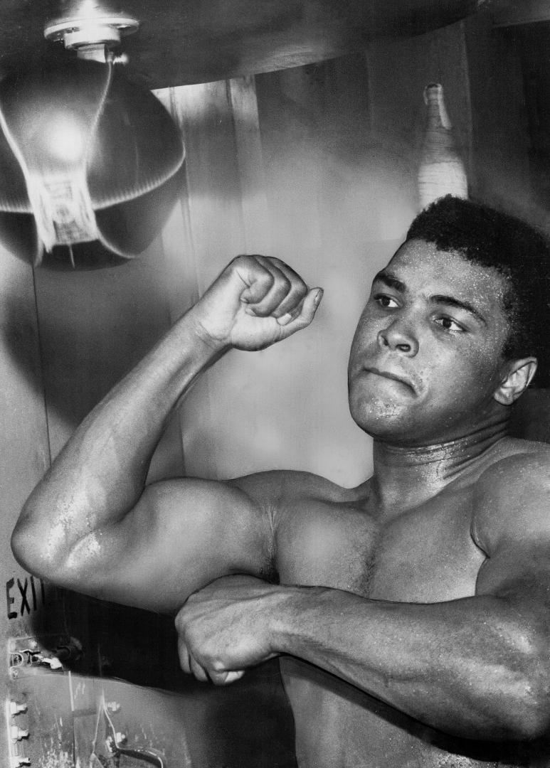 Cassius Clay, otherwise known as Muhammad Ali(