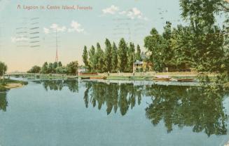A lagoon in Centre Island, Toronto