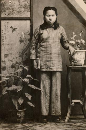 Portrait of Frank Lew's daughter-in-law in China