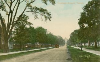 Street view of University Avenue looking north.
