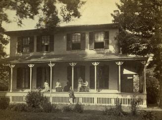 Crawford, John Willoughby, house, Yonge Street, southeast corner Granby St