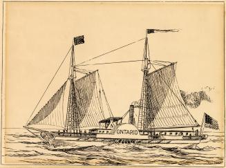 Steamer "Ontario", 1816-1832 (Lake Ontario)