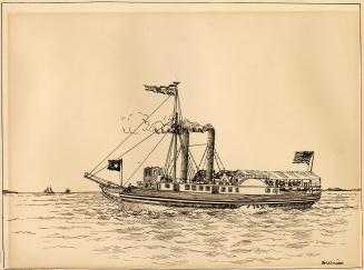 Steamer "United States", 1831-43  (Lake Ontario)
