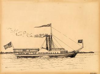 Steamer "Traveller", 1835-66 (Lake Ontario)