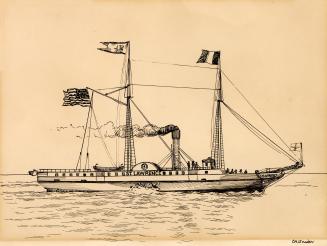 Steamer "St. Lawrence", 1838-54 (Lake Ontario)