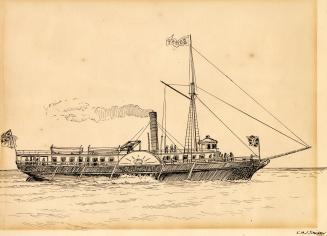 Steamer "Sovereign", 1843-1859 (Lake Ontario)