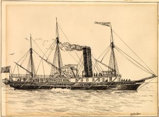Steamer "Princess Royal", 1841-62 (Lake Ontario & later Gulf of St. Lawrence)