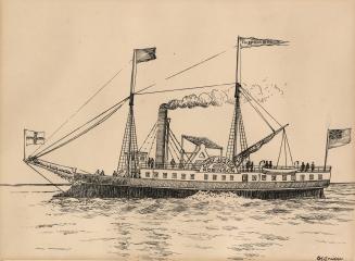 Steamer "Chief Justice Robinson", 1842-58 (Lake Ontario)