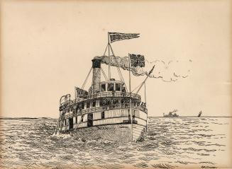 Steamer "Caspian", 1846 (Lake Ontario & St. Lawrence River)