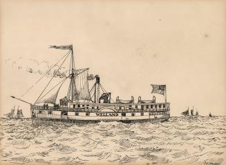 Steamer "Welland", 1842-1856? (Lake Ontario)