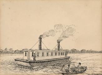 Steamer "Maid of the Mist" 1846 (Niagara River)
