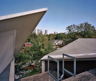 Davisville Public School, roof view no. 3, looking north east, 2017.