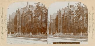 Pictures show a multi-story, Victorian school building.