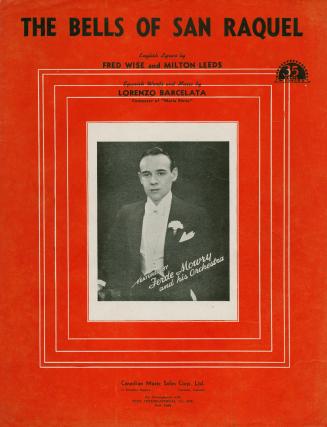 Cover features: title and composition information; inset facsimile photograph of Ferde Mowry (r ...