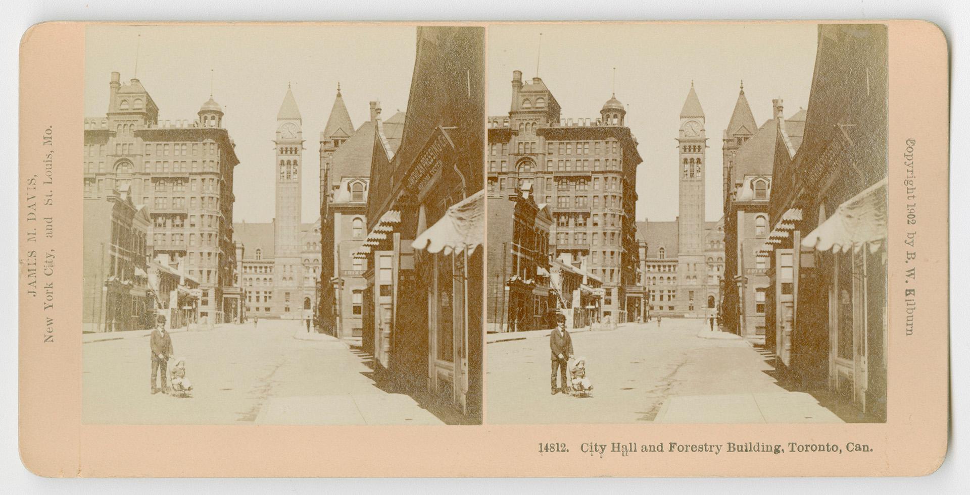 City Hall and Forestry building, Toronto Can