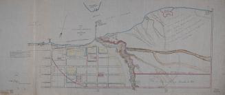 1835 Plan of the military reserve, Toronto showing some properties and names of some land owner ...