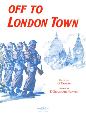 Cover features: title and composition information with drawing of soldiers marching towards a s ...