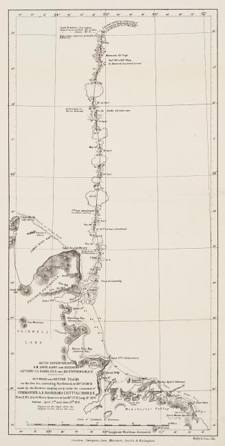 Arctic expedition, 1875-6 H.M. ships Alert and Discovery captains G.S. Nares, F.R.S. and H.E. Stephenson, R.N. 