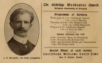 Photograph of J.H. McCombe, the Irish Evangelist